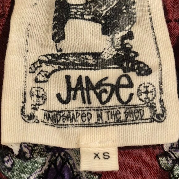 JAASE Maroon Floral Jumper - Picture 3 of 3